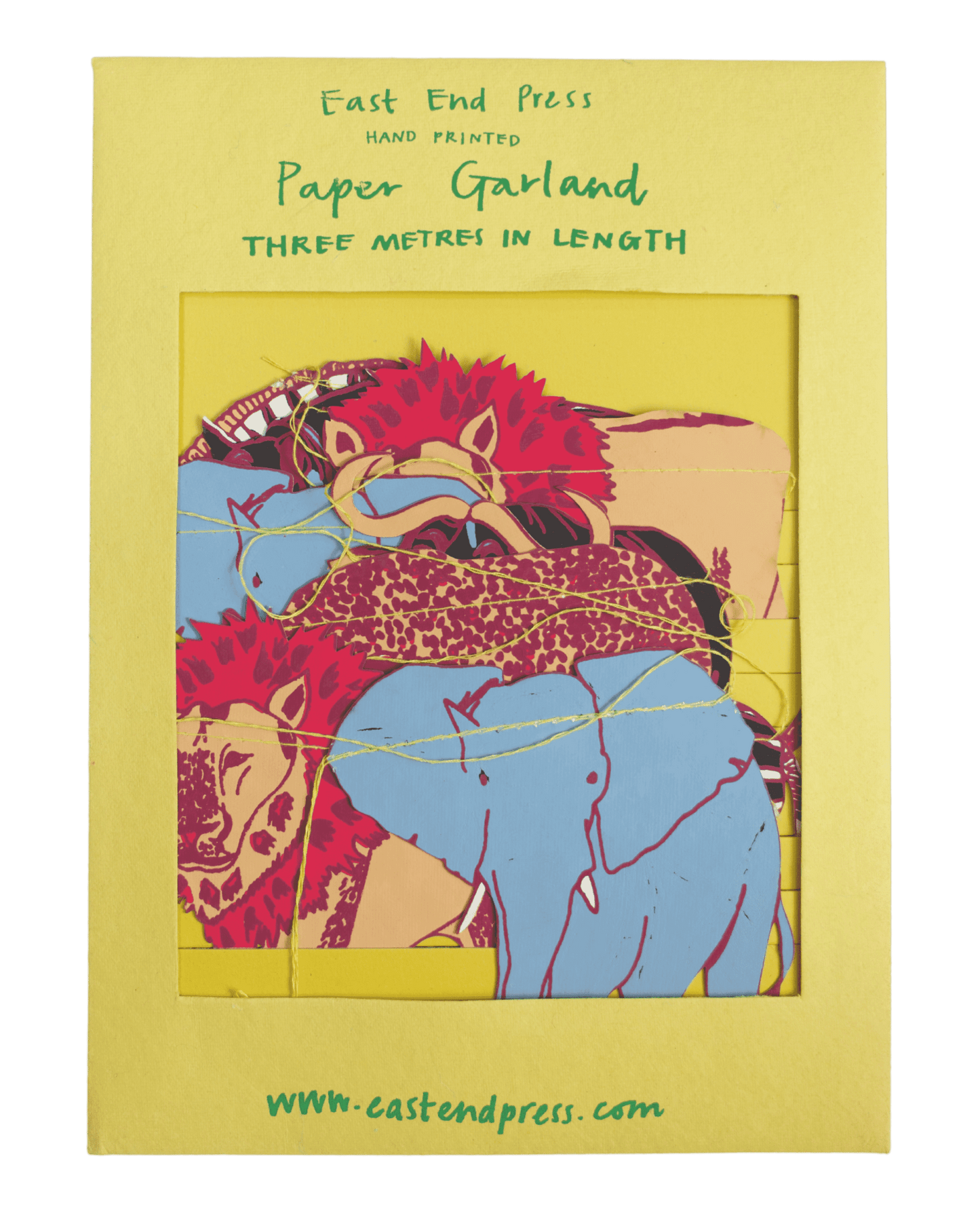 Safari Animals Sewn Garland - Violet Elizabeth - Decor