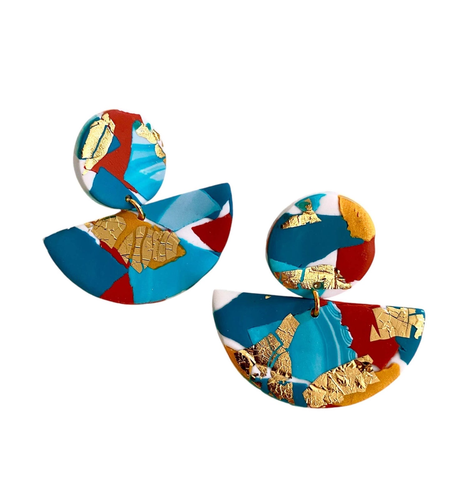 Sea Country - Medium Multi Earring - Violet Elizabeth -
