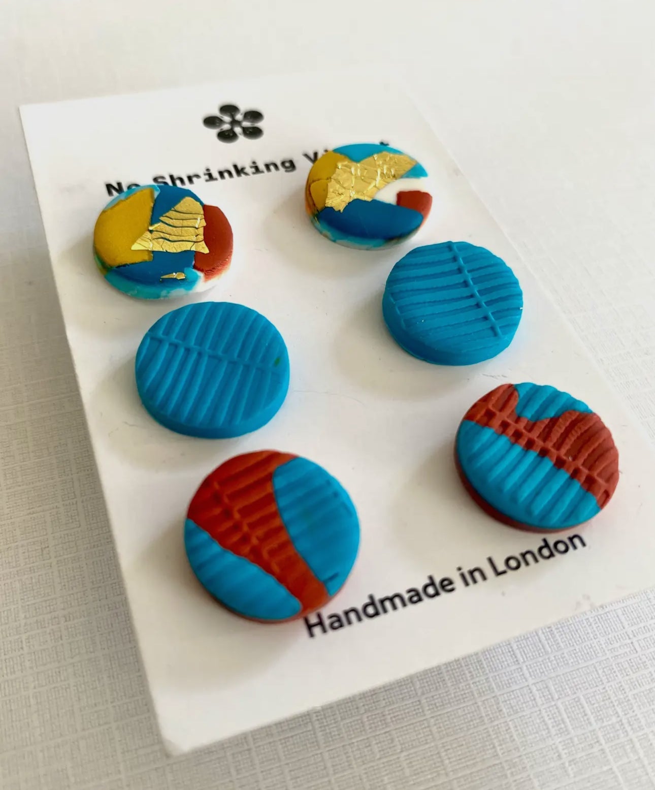 Sea Country Trio Studs - Violet Elizabeth - Jewellery