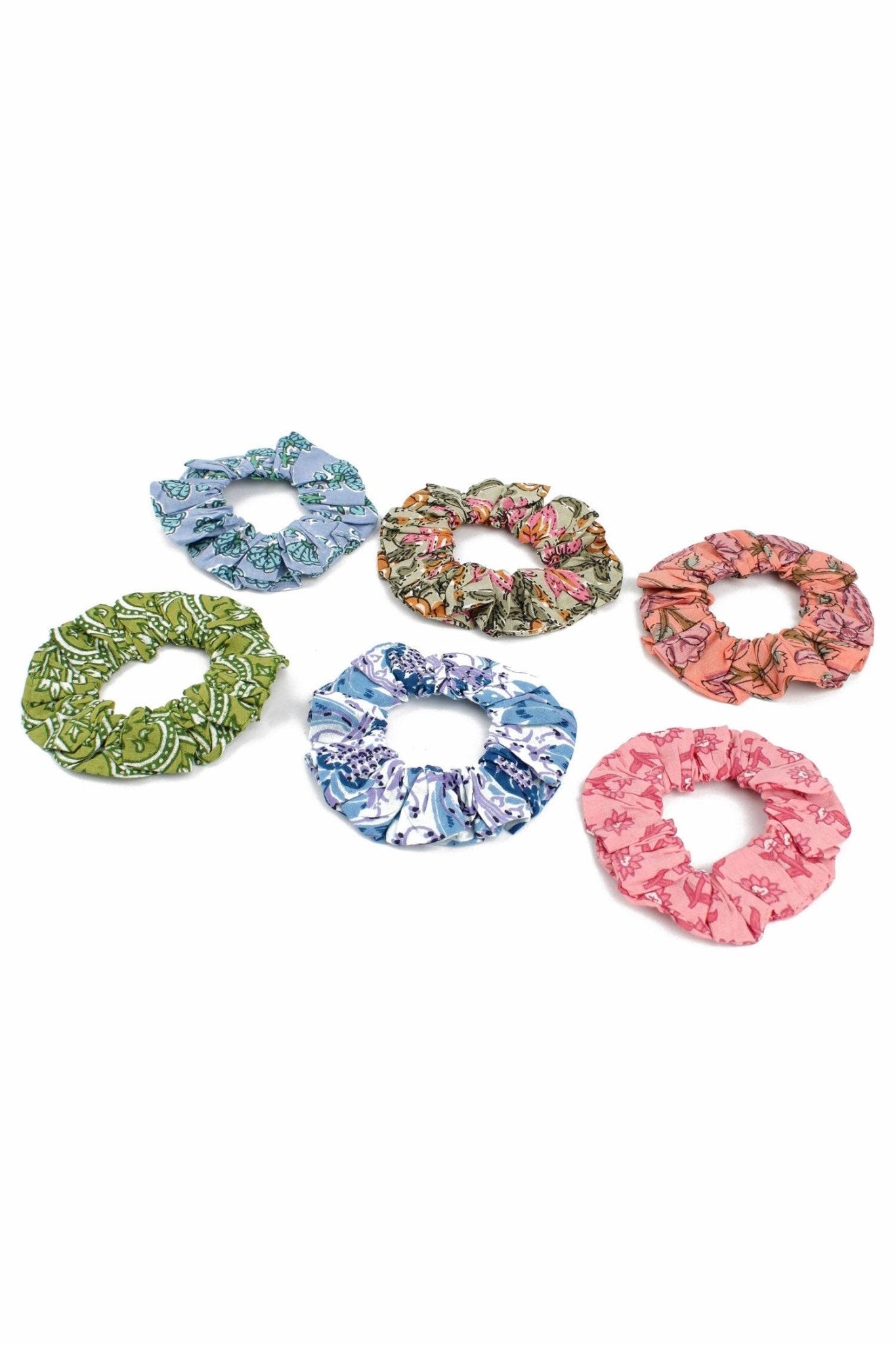 SMALL SCRUNCHIES PACK OF 6 - Violet Elizabeth -