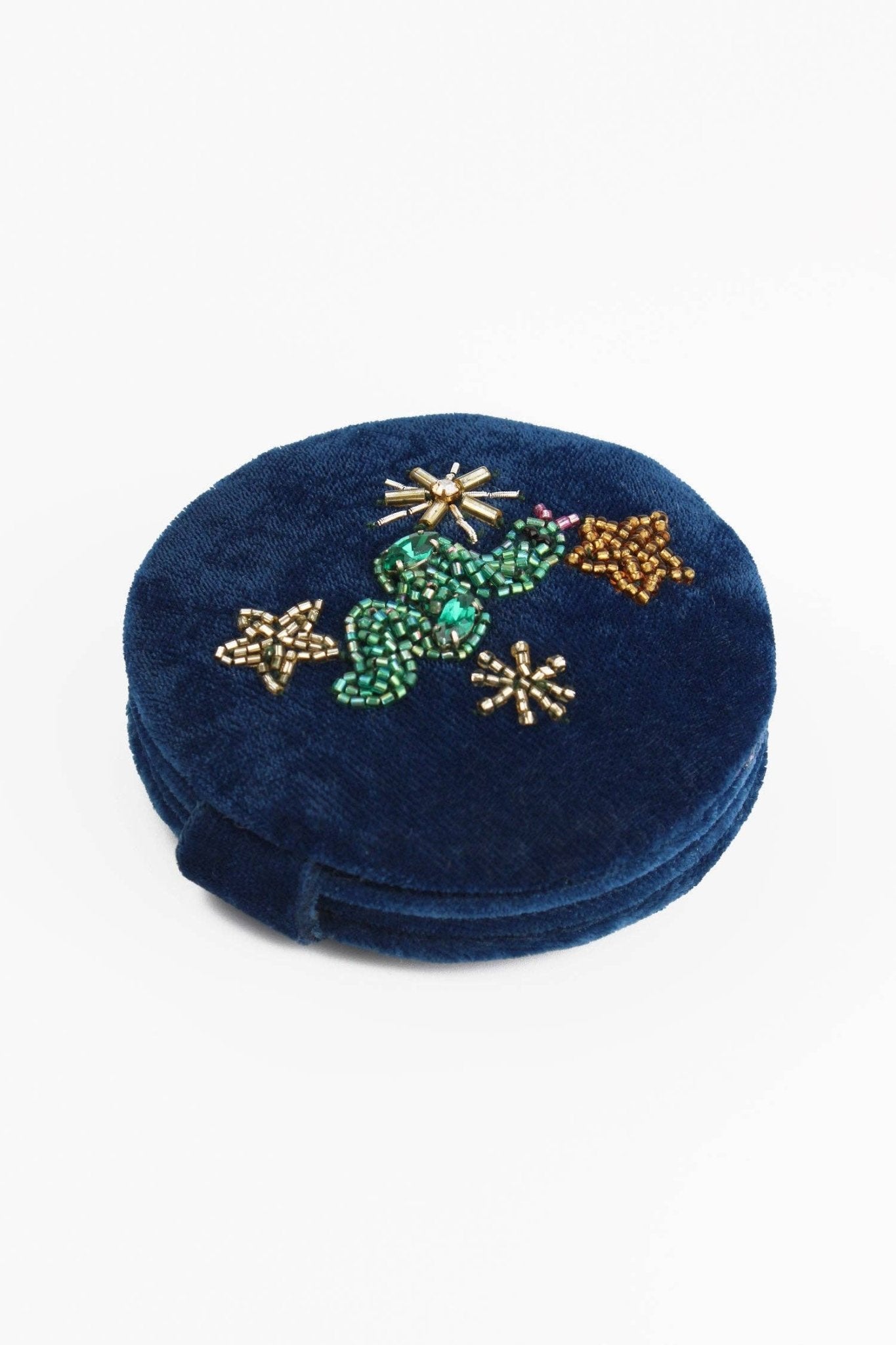 SNAKE AND CELESTIAL COMPACT MIRROR - Violet Elizabeth - Apparel & Accessories