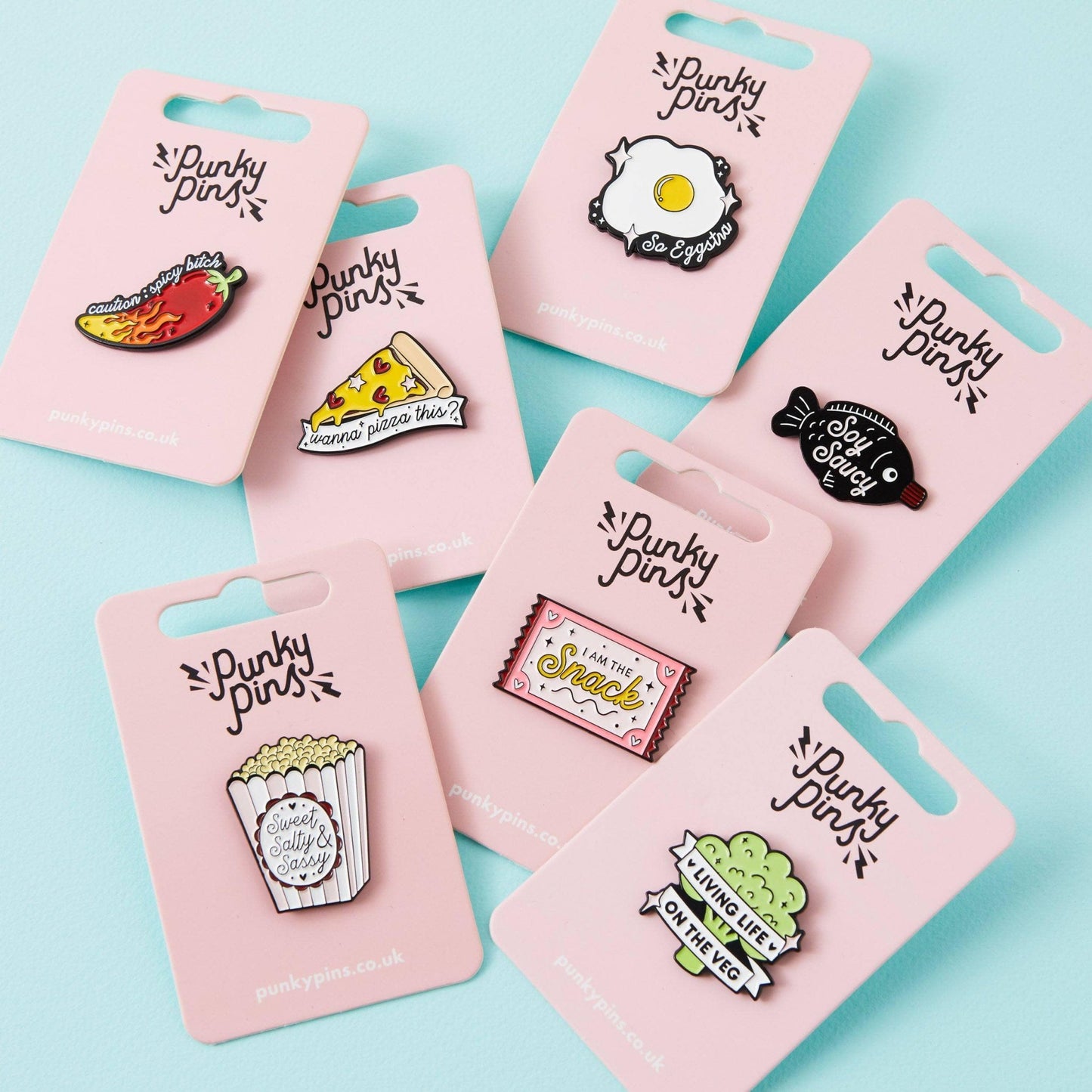 Soy Saucy Enamel Pin - Violet Elizabeth - Jewellery