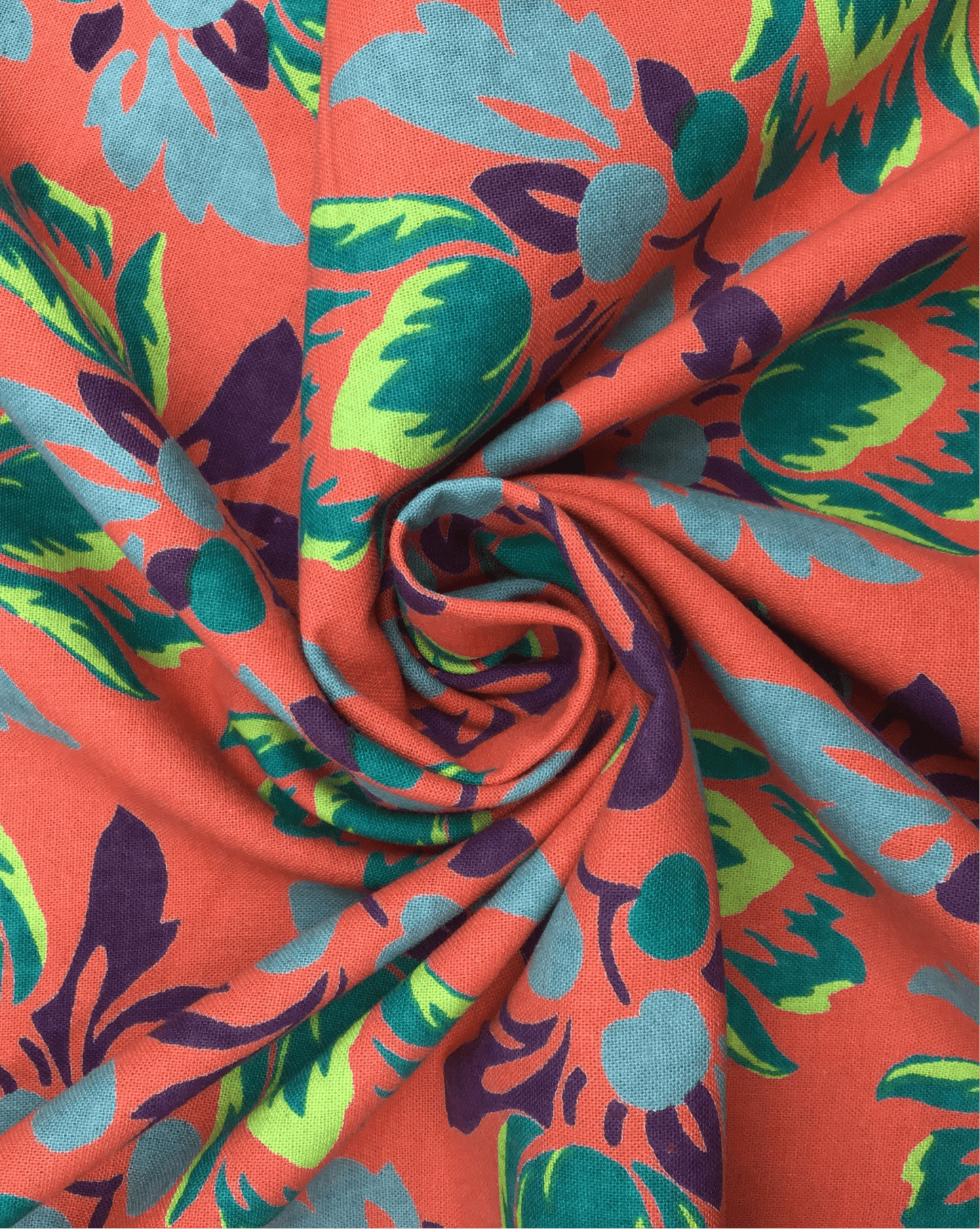 Sun kissed orchard Screen Printed Fabric 100% Cotton - Violet Elizabeth - Haberdashery