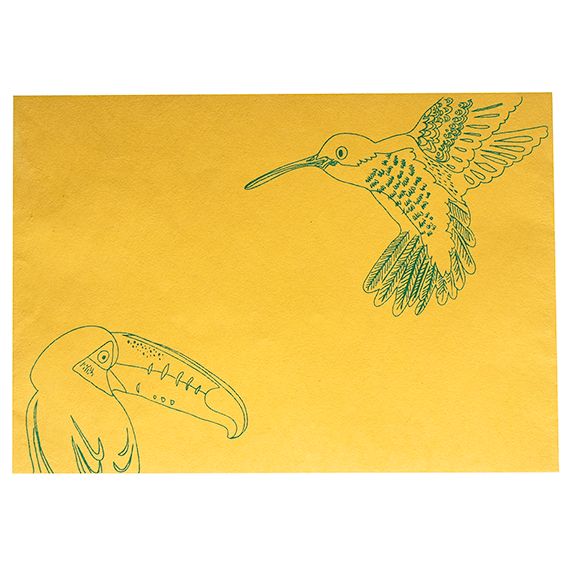 Toucan Greeting Card: C5 - Violet Elizabeth - Gift Cards