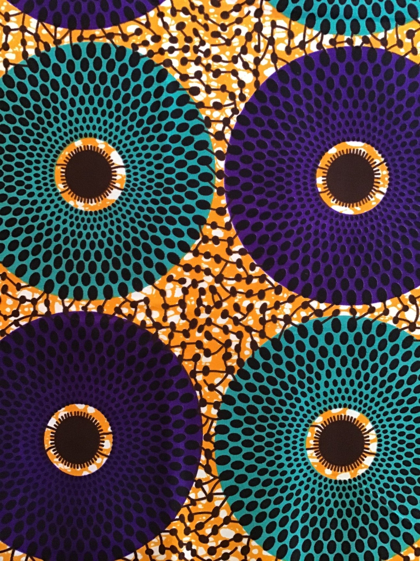 Wax print fabric - Violet Elizabeth - Haberdashery