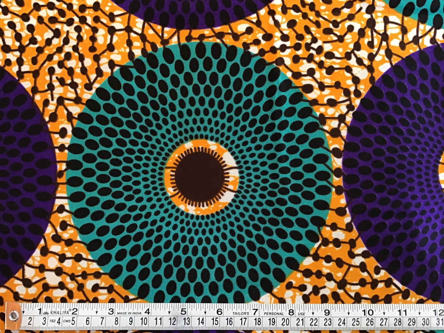 Wax print fabric - Violet Elizabeth - Haberdashery