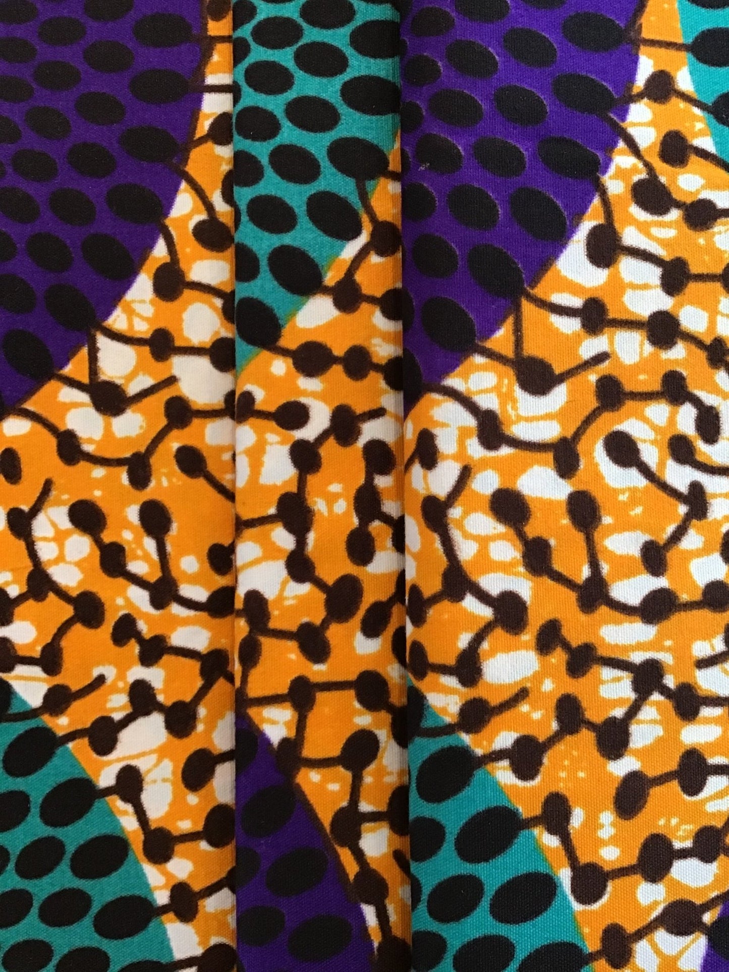 Wax print fabric - Violet Elizabeth - Haberdashery