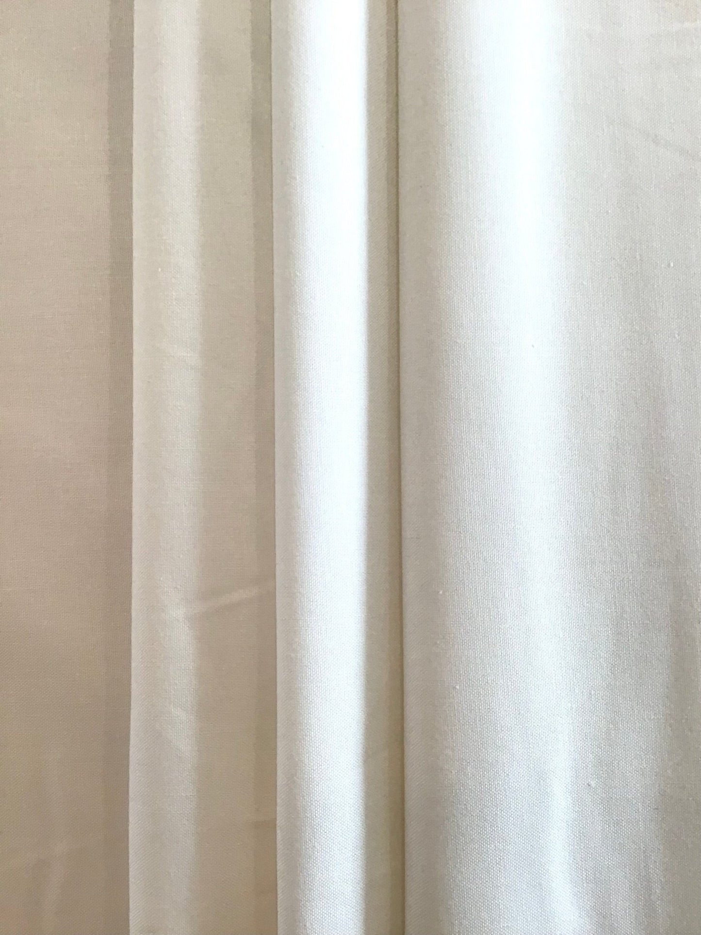 White Fabric 100% Cotton - Violet Elizabeth - Haberdashery