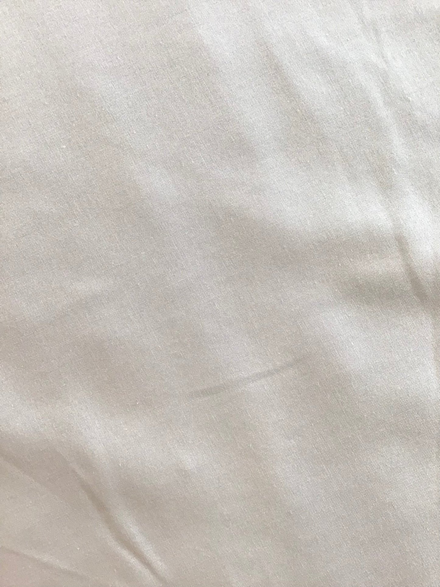 White Fabric 100% Cotton - Violet Elizabeth - Haberdashery