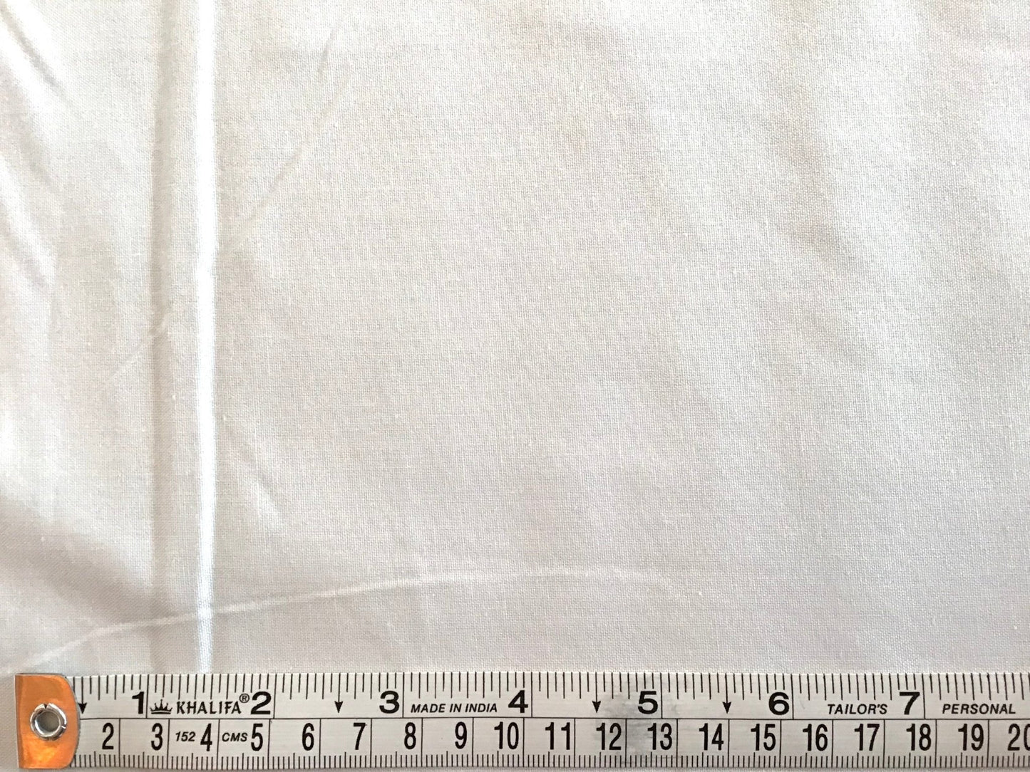 White Fabric 100% Cotton - Violet Elizabeth - Haberdashery