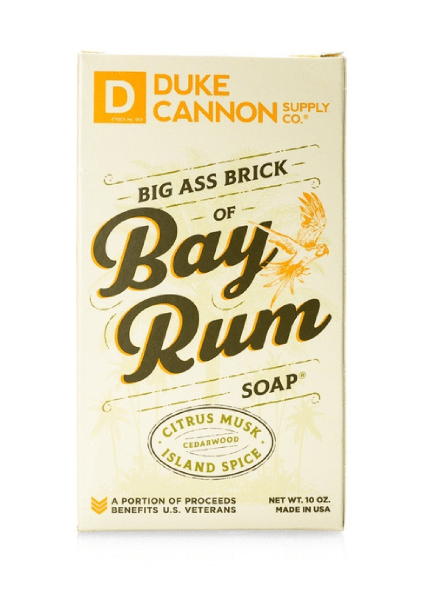 Big Ass Brick of Soap - Bay Rum - Violet Elizabeth - Shaving & Grooming