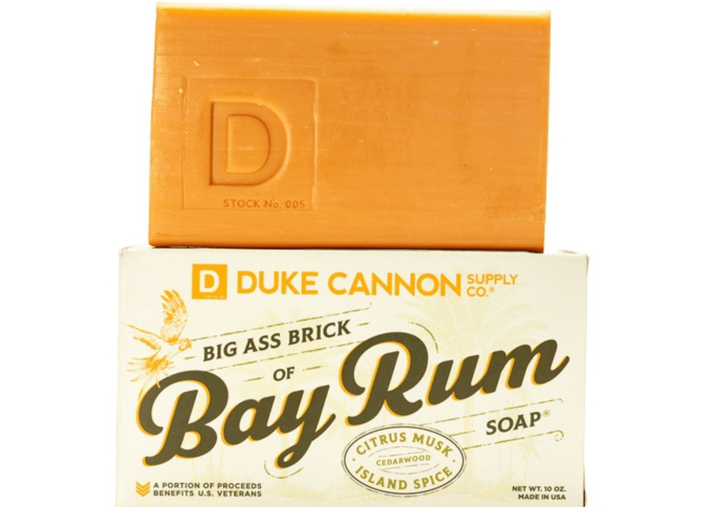 Big Ass Brick of Soap - Bay Rum - Violet Elizabeth - Shaving & Grooming