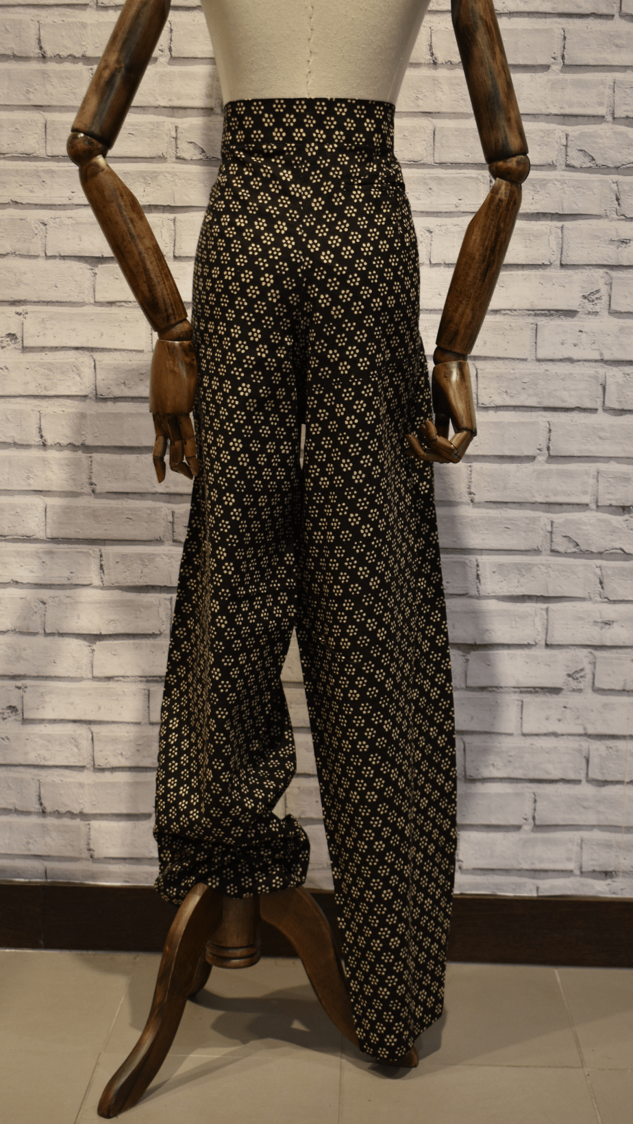 Black safari trousers - Violet Elizabeth - Clothing