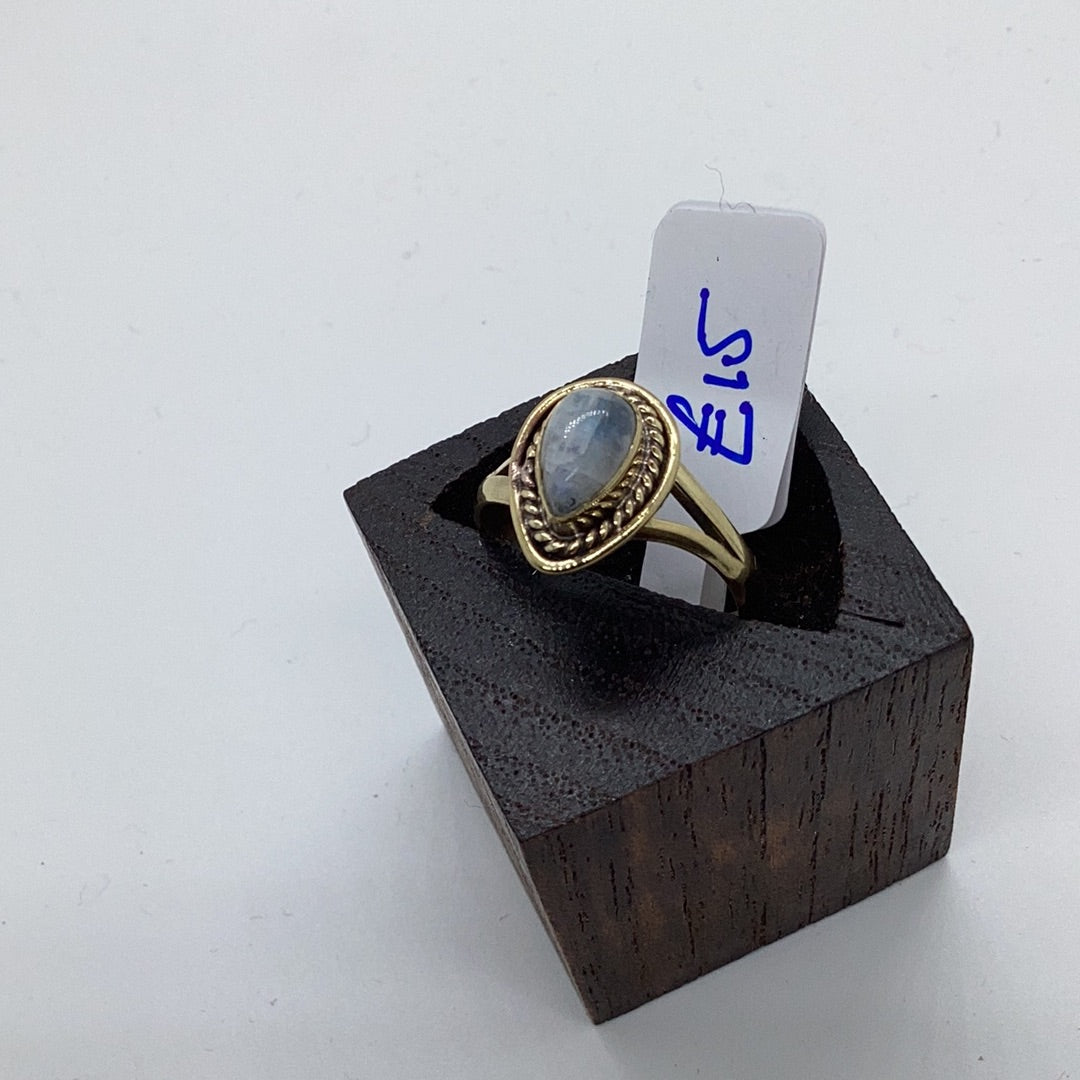 Dragons Heart Brass & silver Ring: Various Stones - Violet Elizabeth - Jewellery