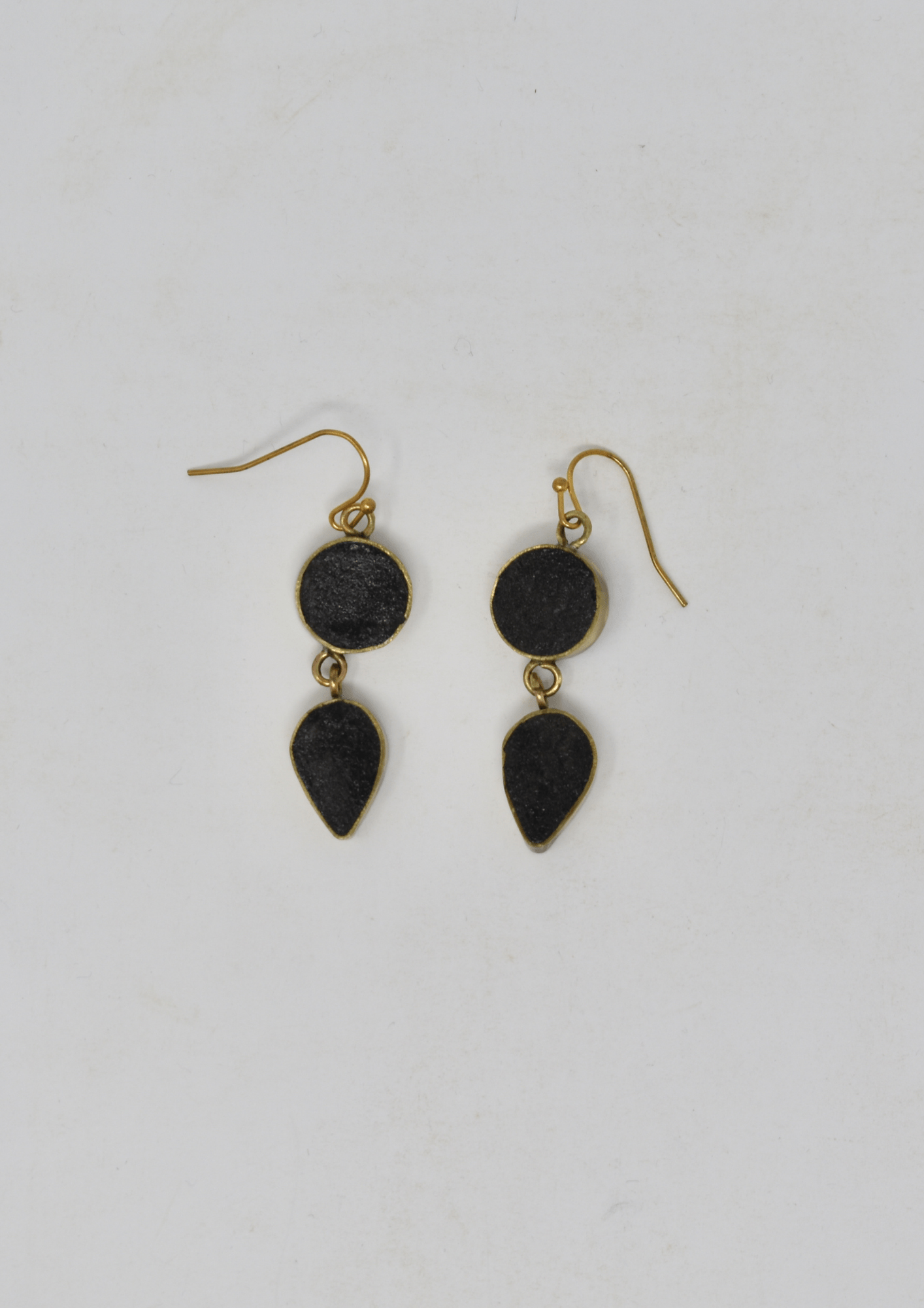 Earrings Double - Violet Elizabeth - Jewellery