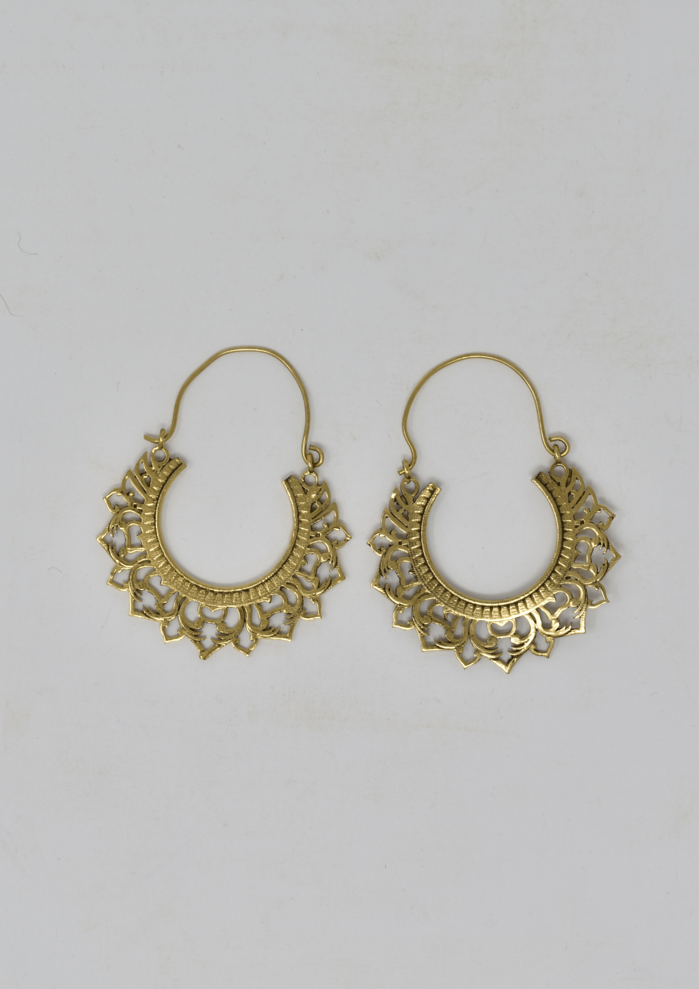 Layered Star brass earring - Violet Elizabeth - Jewellery