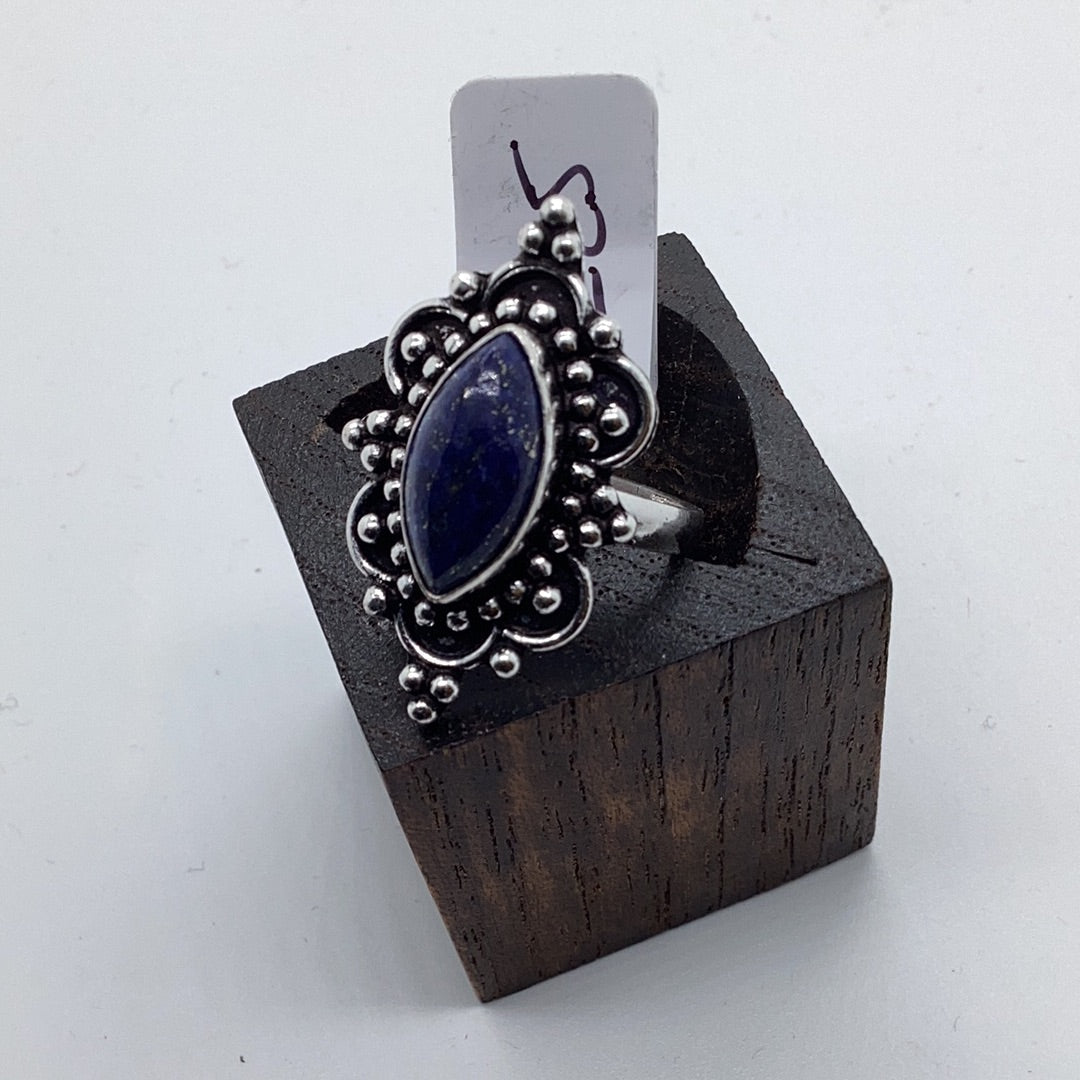 Ofilia Brass & silver Ring: Various Stones - Violet Elizabeth - Jewellery