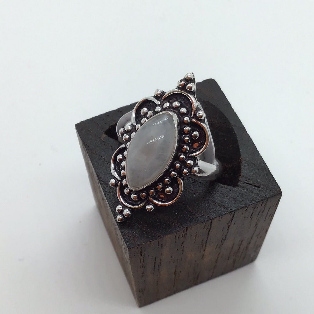 Ofilia Brass & silver Ring: Various Stones - Violet Elizabeth - Jewellery