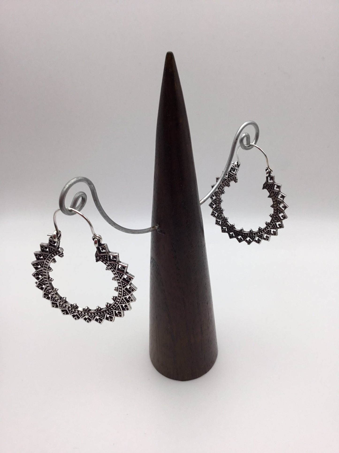 Retro Indian Hoops - Violet Elizabeth - Jewellery