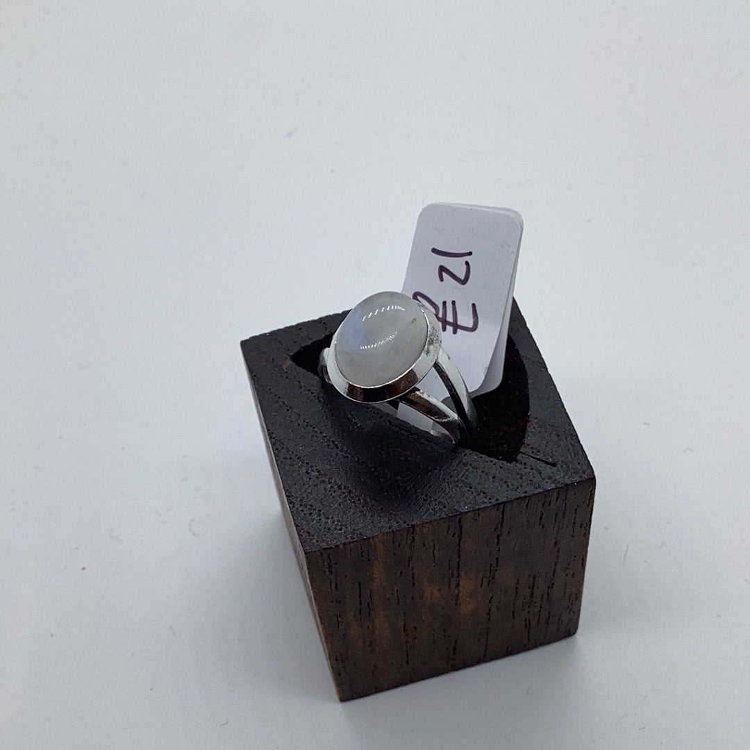 Simply Elegance Brass & silver Ring: Various Stones - Violet Elizabeth - Jewellery