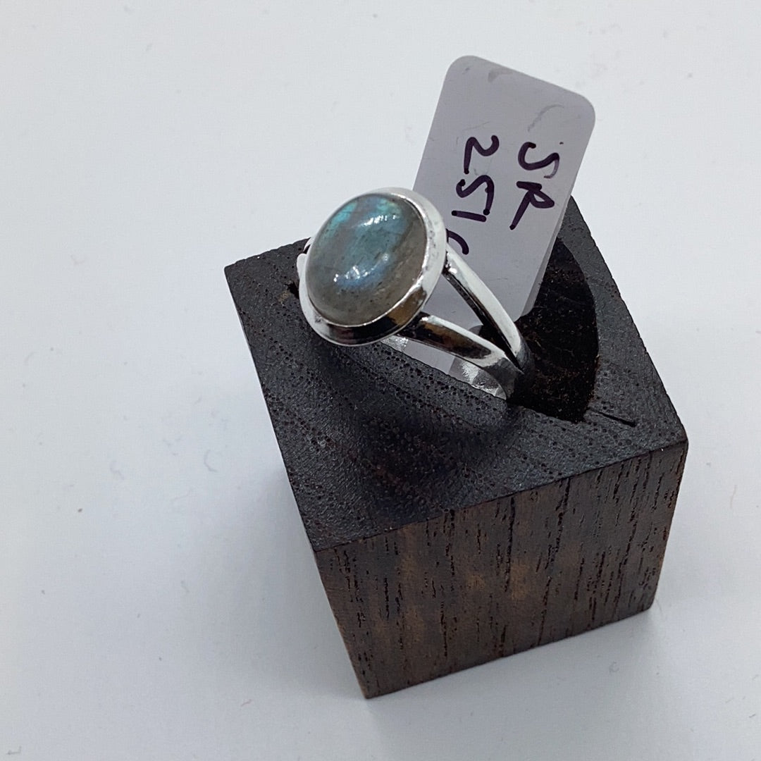 Simply Elegance Brass & silver Ring: Various Stones - Violet Elizabeth - Jewellery