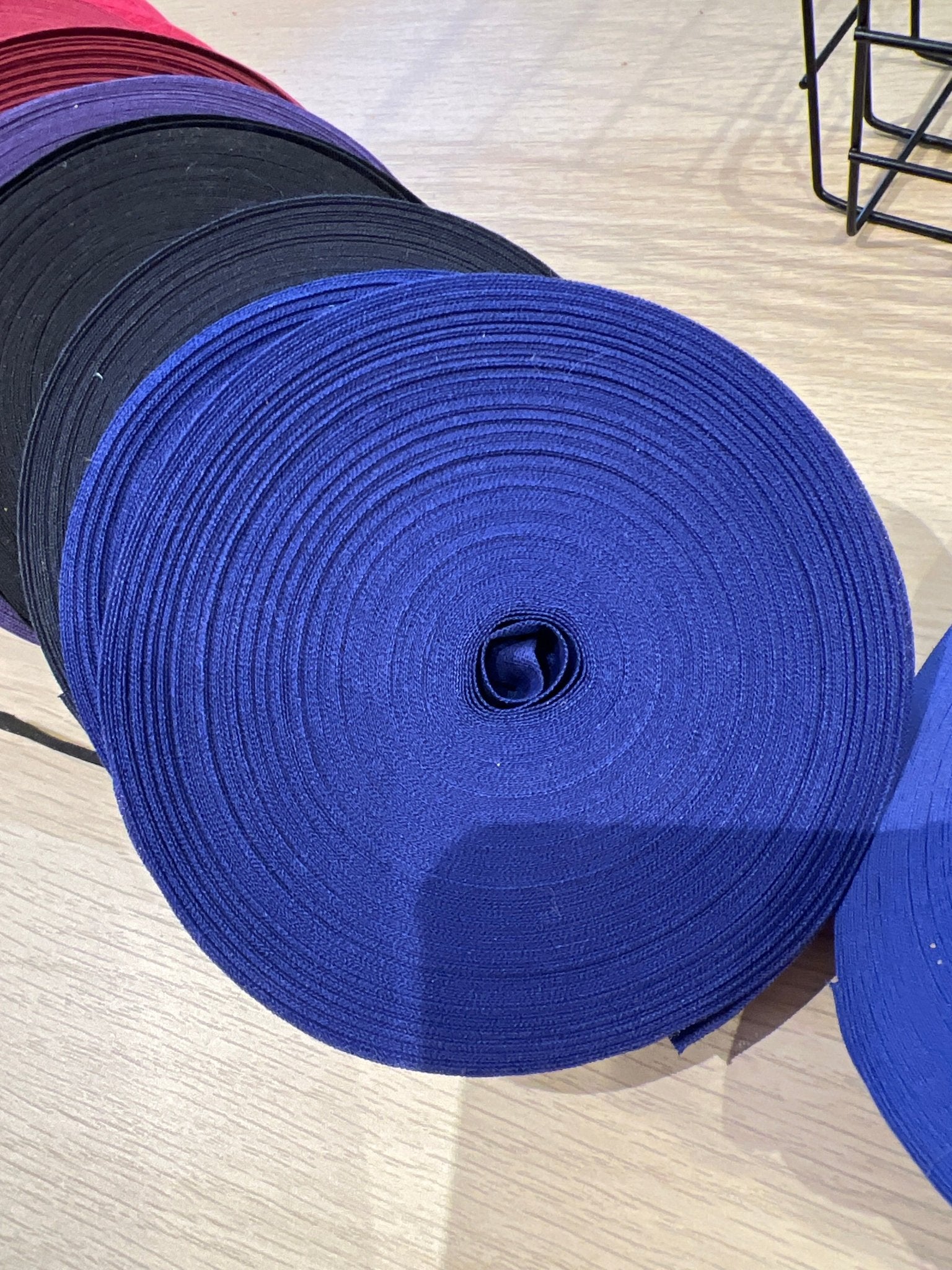 10mm 100%cotton bias binding - Violet Elizabeth - Haberdashery
