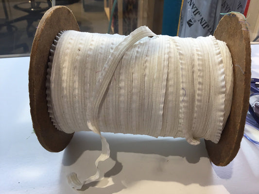 10mm Ivory Lingerie Elastic - Violet Elizabeth - Haberdashery