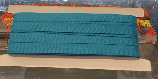 10mm turquoise tape - Violet Elizabeth - Haberdashery