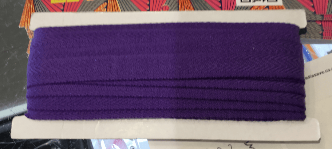 12mm purple tape - Violet Elizabeth - Haberdashery