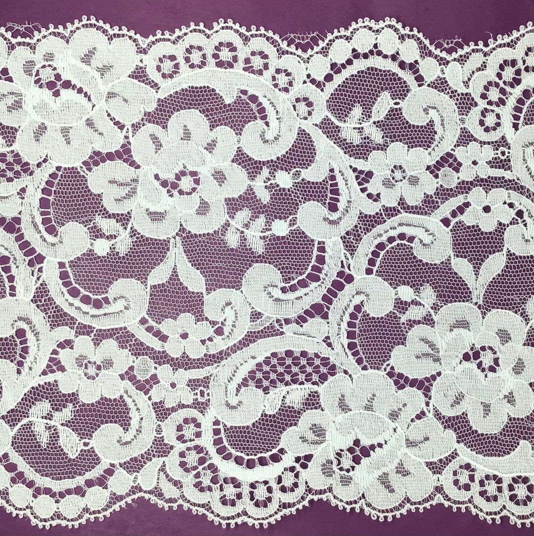 140mm Sea Mist Lace - Violet Elizabeth - Haberdashery