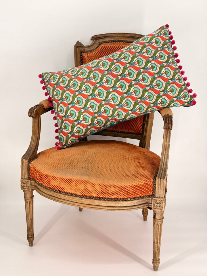 16x26" Lumbar Cushion 😍 - Violet Elizabeth - 