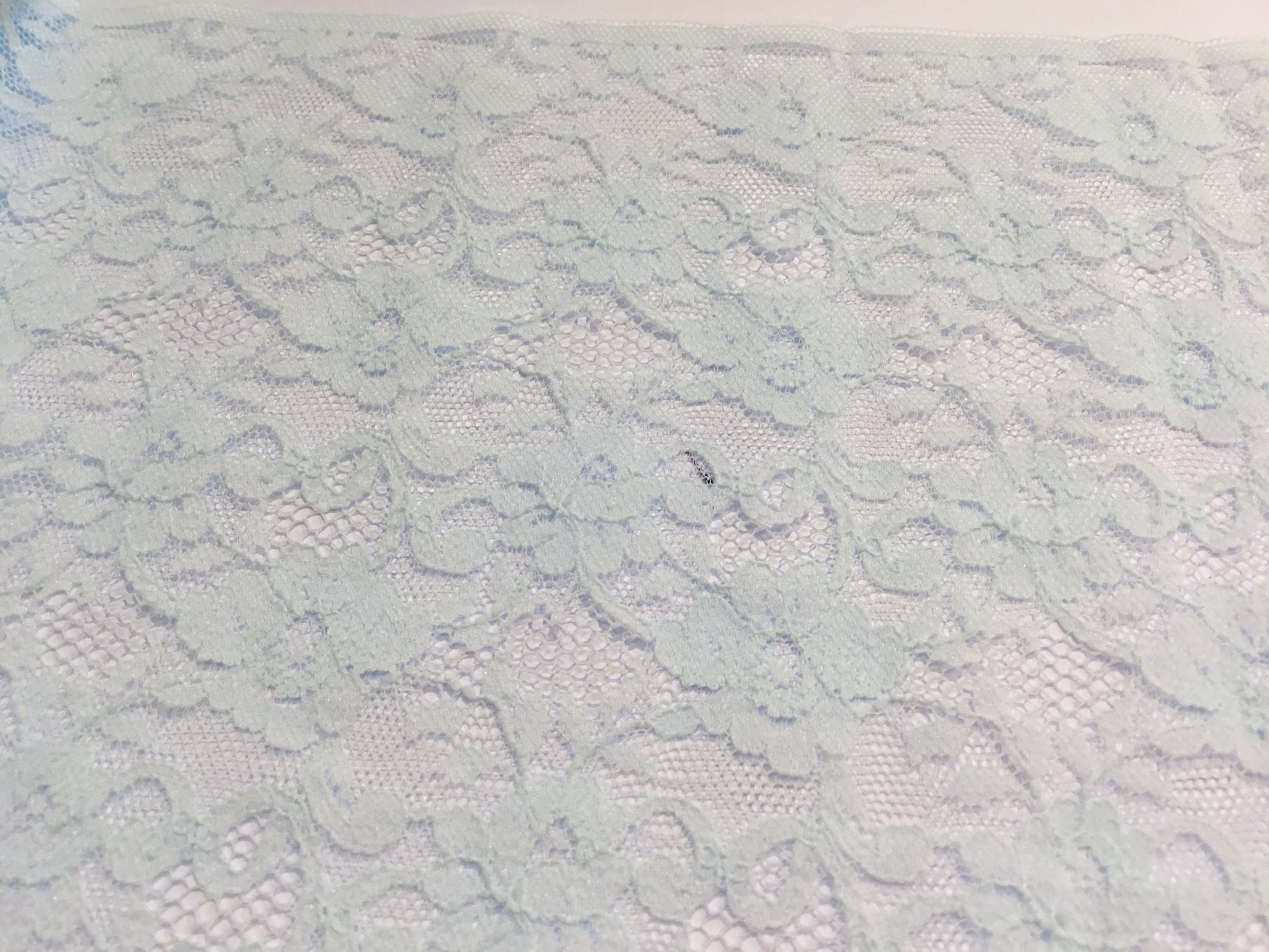 180mm Baby Blue Lace - Violet Elizabeth - Haberdashery