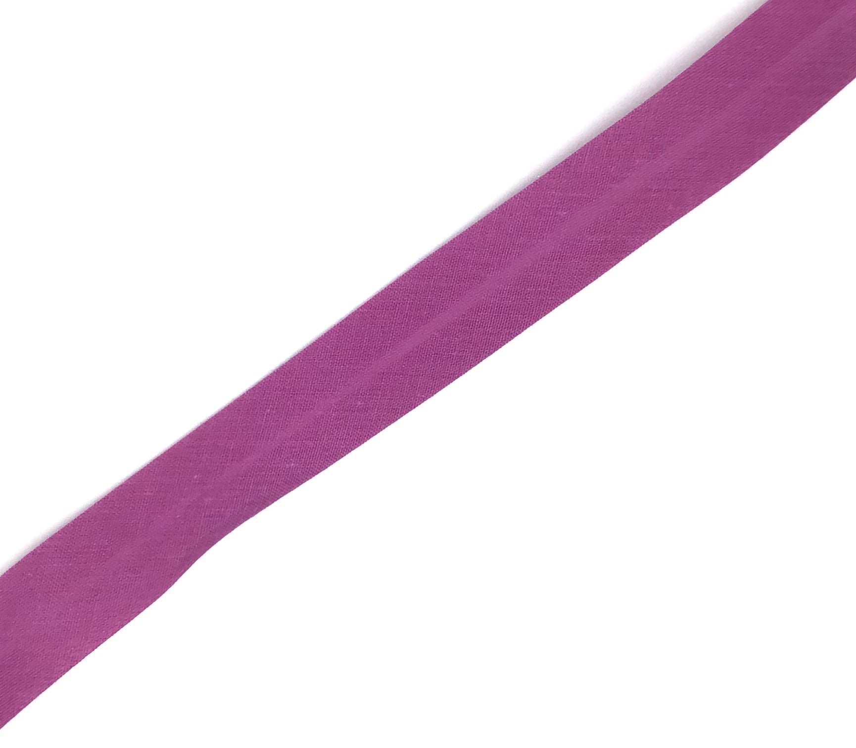 20mm bias binding - Violet Elizabeth - Haberdashery