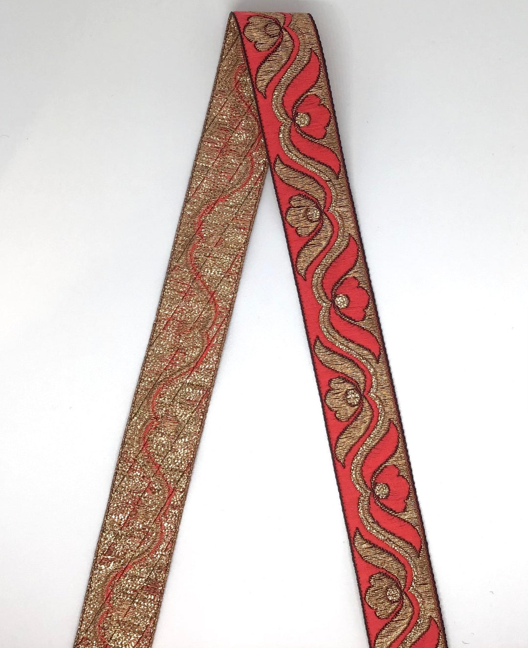 20mm Embellished ribbon trim in 2 colours - Violet Elizabeth - Haberdashery