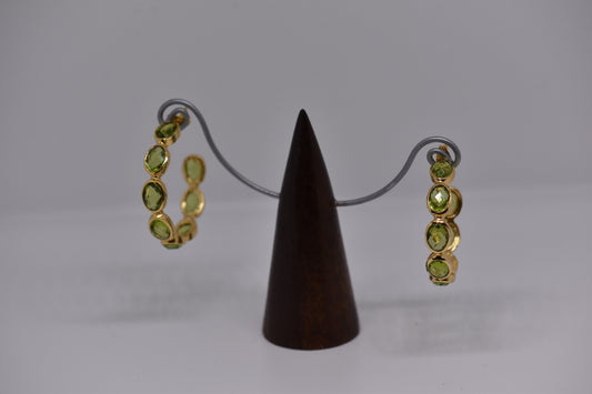 Bound Gemstones Earrings - Violet Elizabeth
