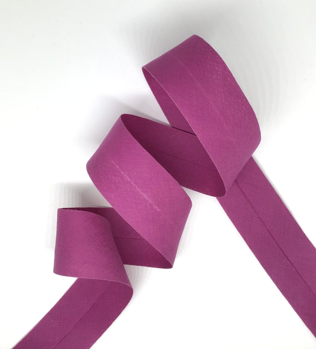 30mm bias binding - Violet Elizabeth - Haberdashery