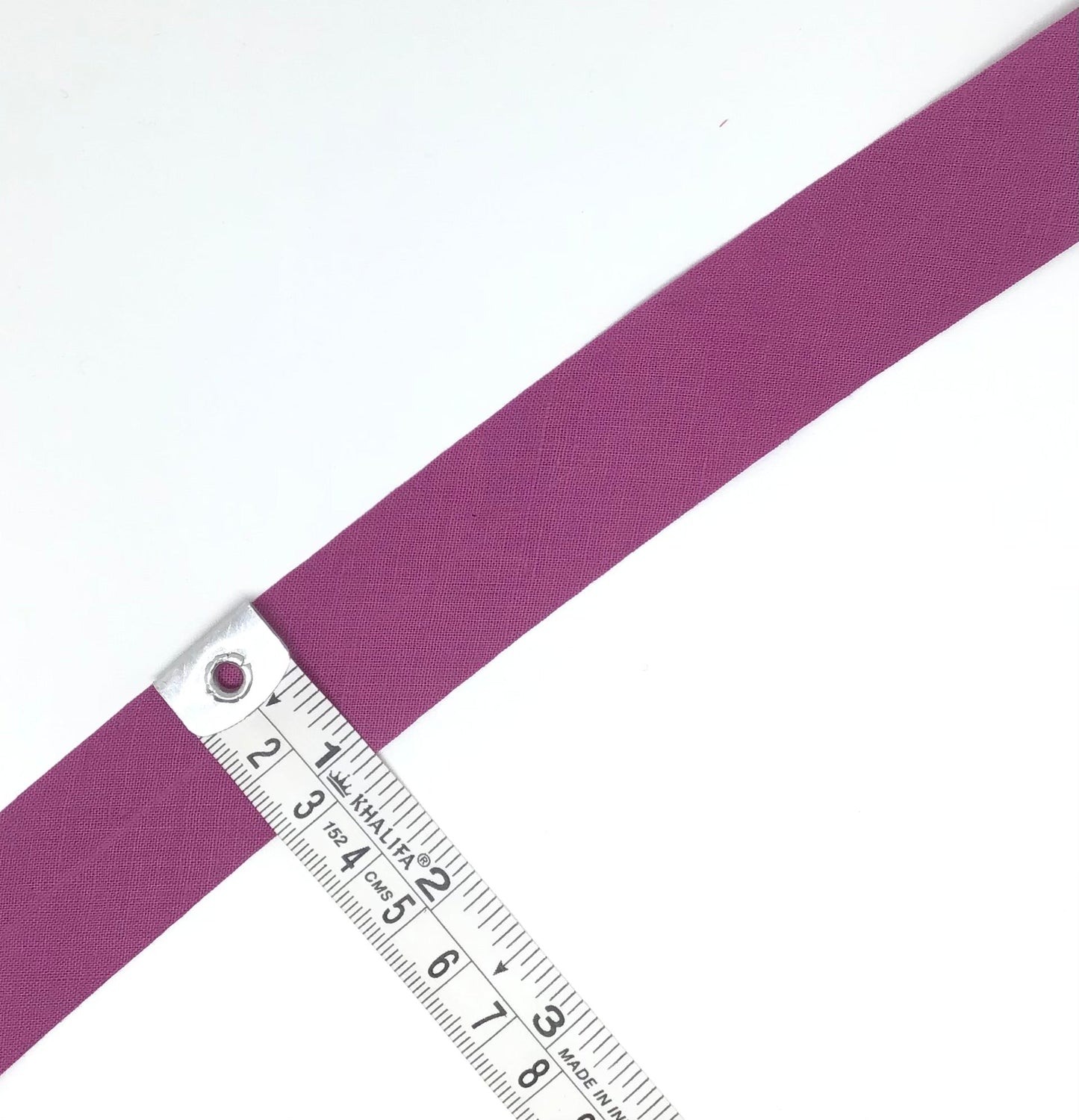 30mm bias binding - Violet Elizabeth - Haberdashery