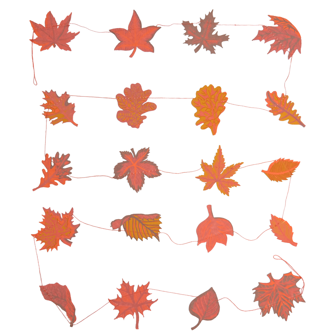 UK/EU: Autumn Leaves Sewn Garland