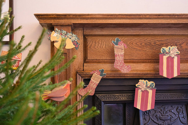 UK/EU: Christmas Sewn Garland