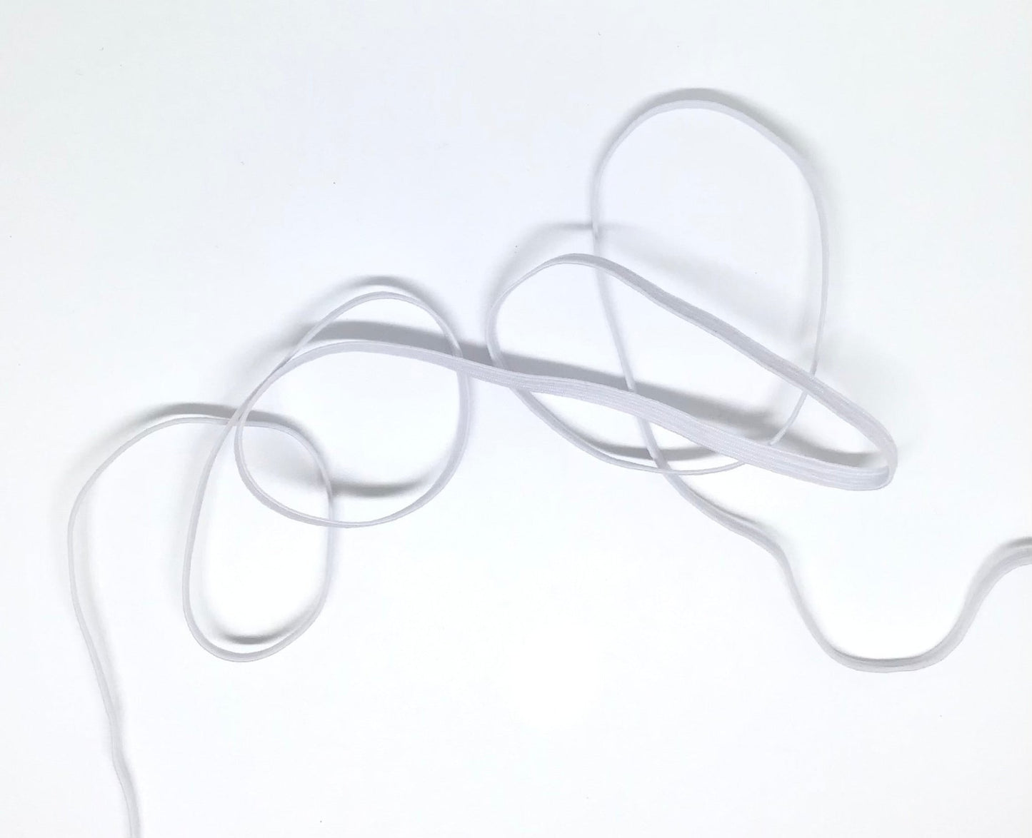 3mm elastic white - Violet Elizabeth - Haberdashery