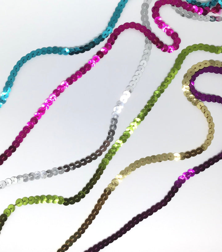 5mm sequins - Violet Elizabeth - Haberdashery