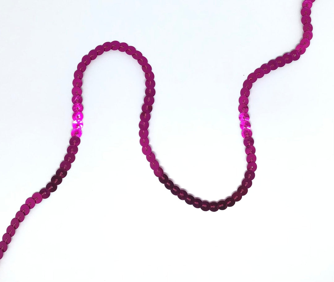 5mm sequins - Violet Elizabeth - Haberdashery