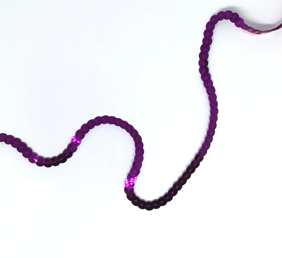 5mm sequins - Violet Elizabeth - Haberdashery