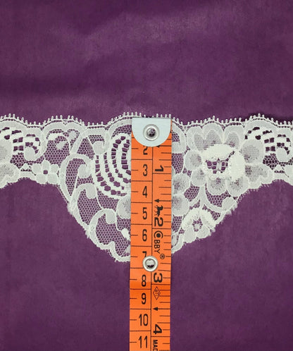 75mm Off White Lace - Violet Elizabeth - Haberdashery