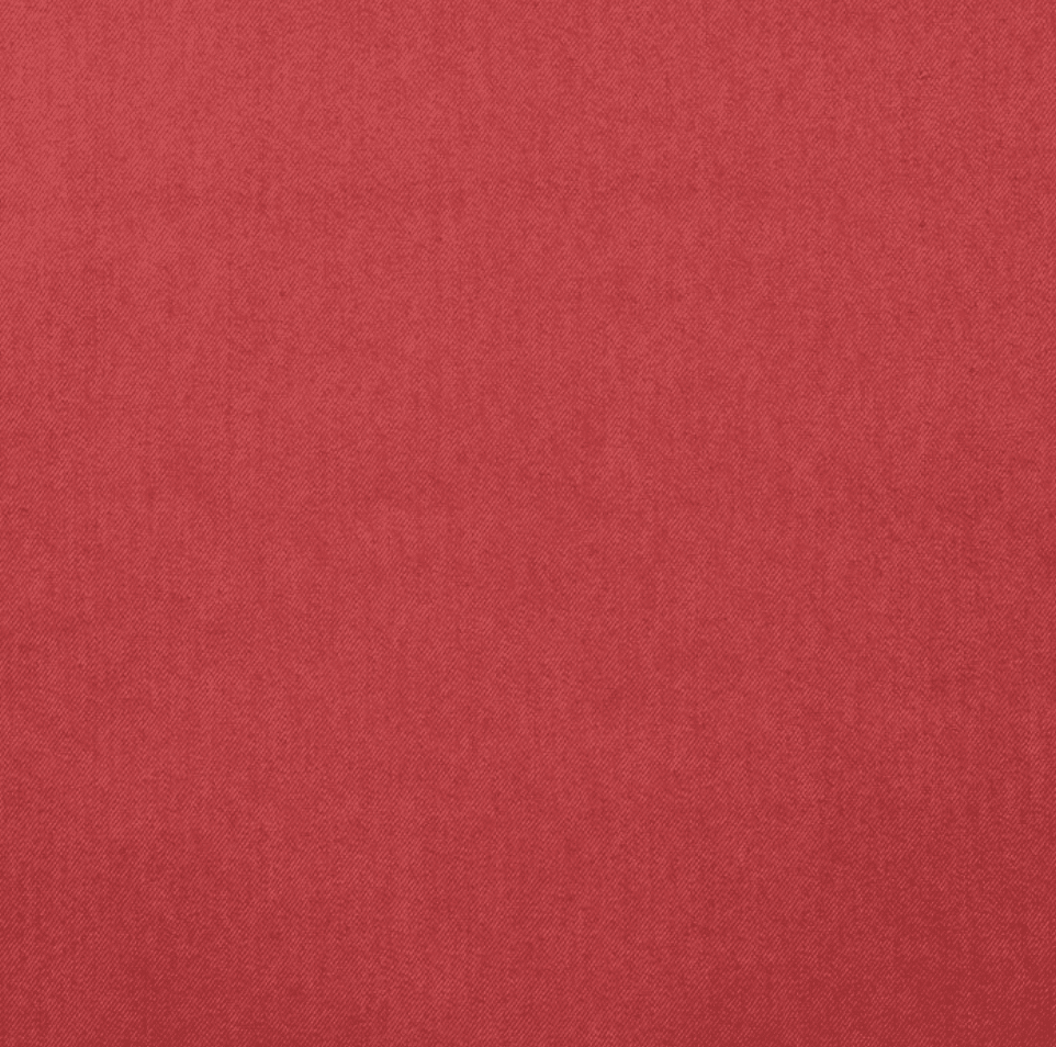 7oz Cotton Rich Denim Fabric | Red - Violet Elizabeth - Haberdashery