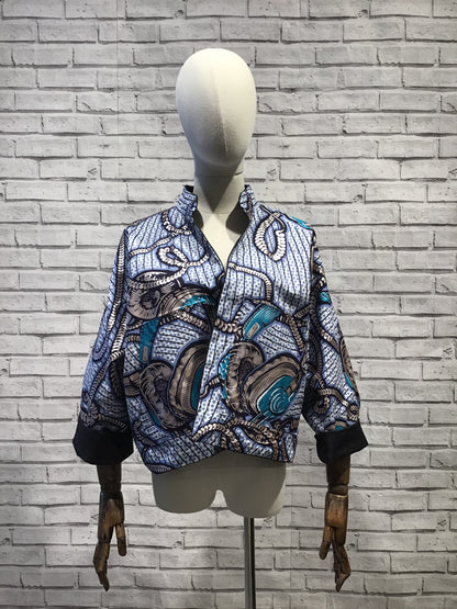 Electric Beats Denim Jacket - Violet Elizabeth