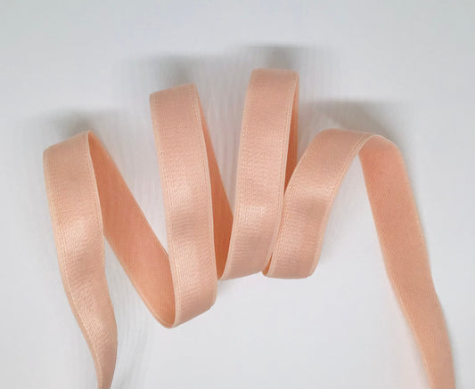 Elastic, blush pink for strapping 15 Mm
