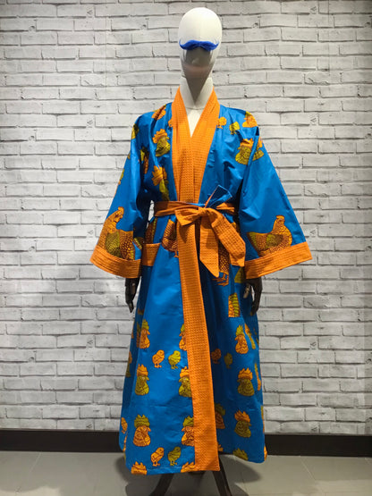 Coop de Foudre Waffle Robe - Violet Elizabeth