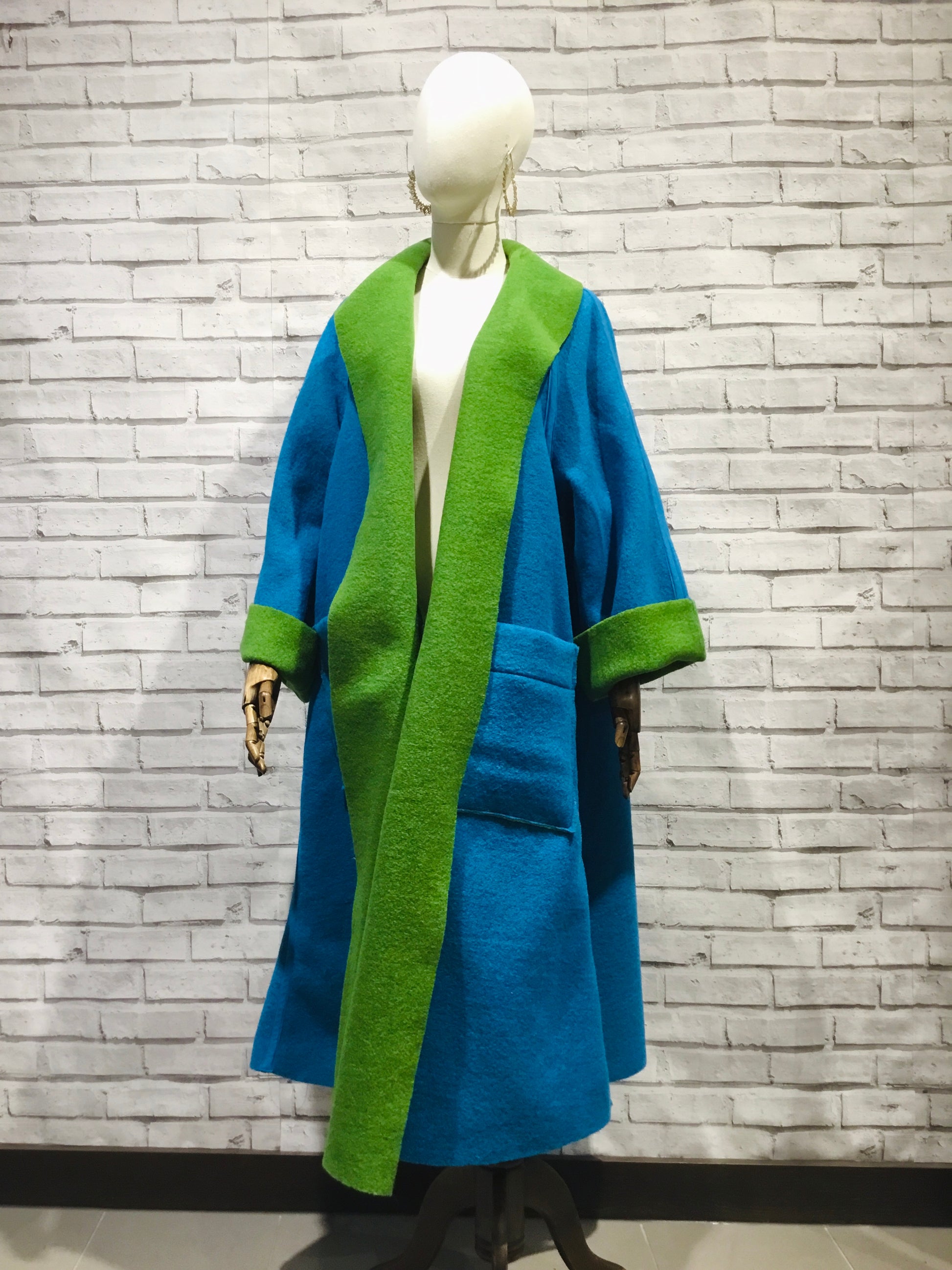 The Hepburn Wool Coat - Violet Elizabeth
