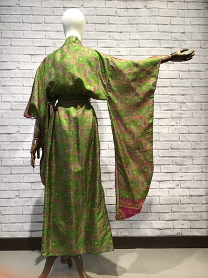 Garden of Angels Silk Kimono - Violet Elizabeth